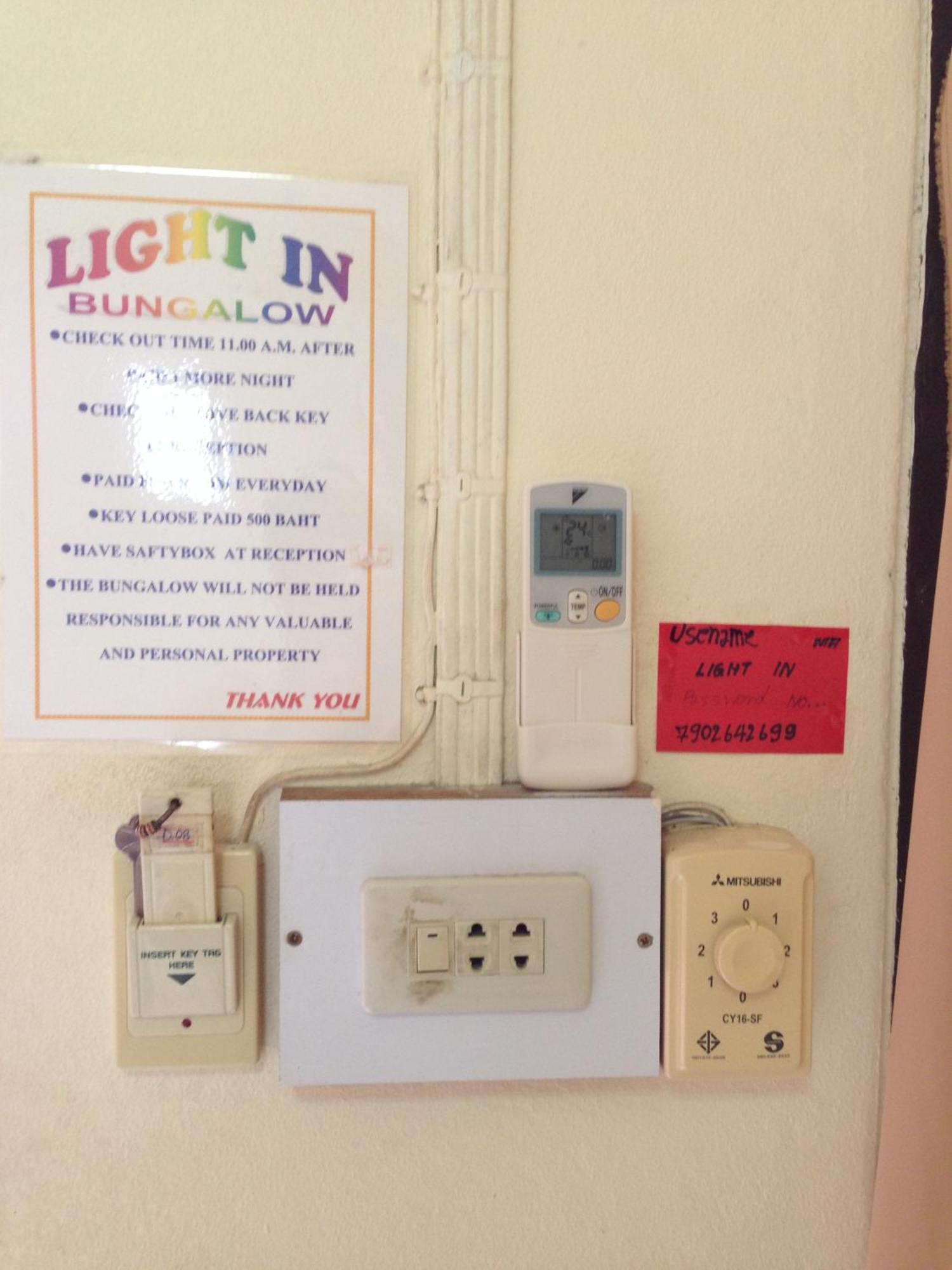Light In Bungalow Haad Rin Oda fotoğraf